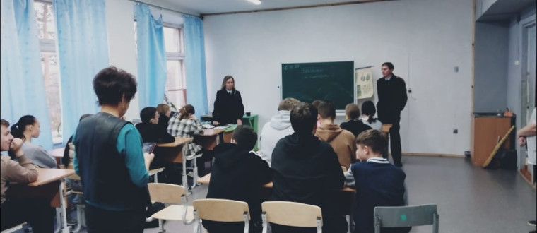 Встреча с сотрудниками ПБДД отделения Госавтоинспекции МО МВД России "Котельничский".